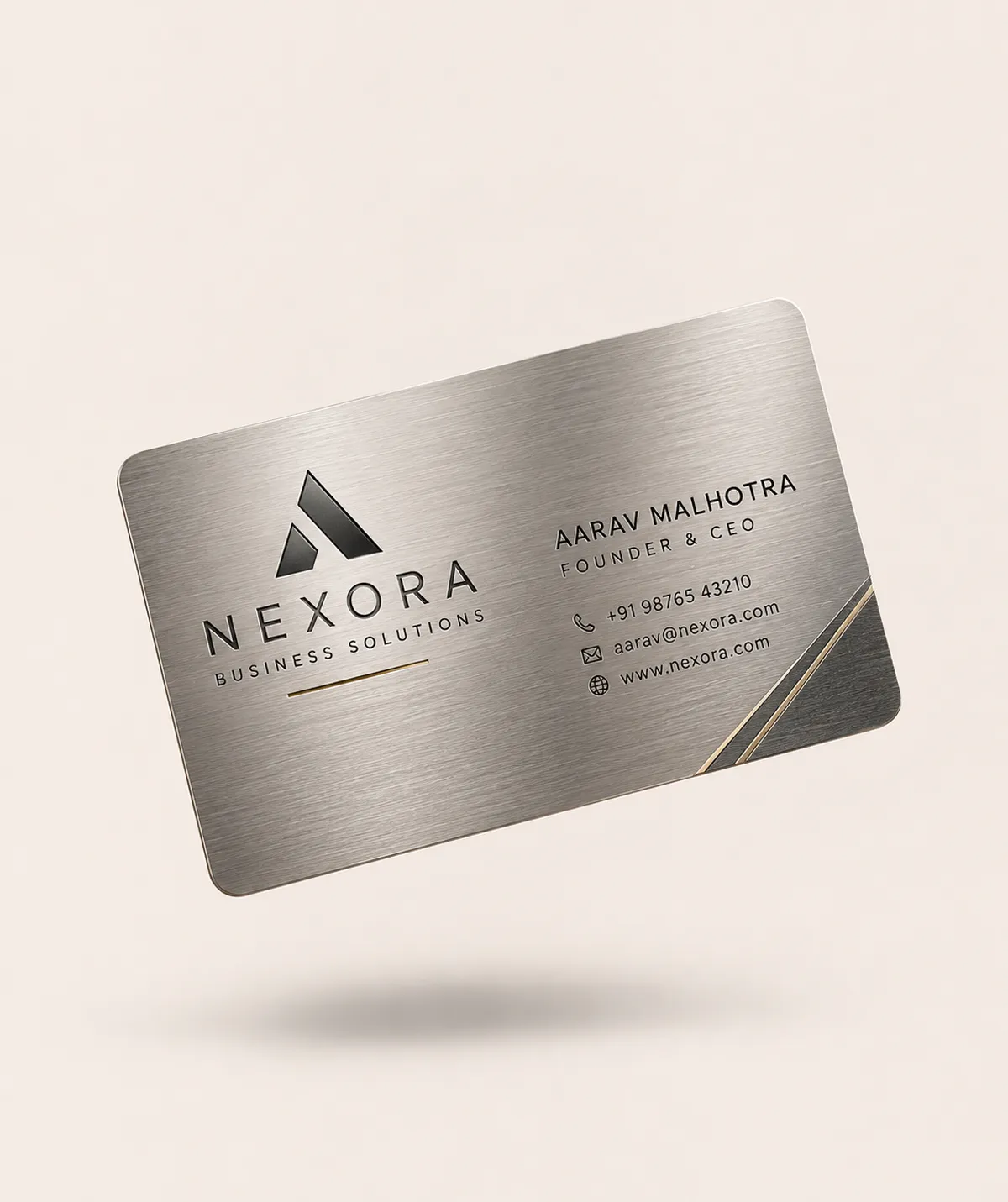 Premium Metal Business Card